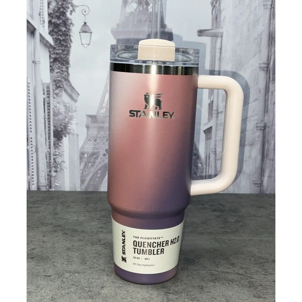Stanley 30 Oz The Fowstate Quencher H2.O Tumbler All Day Hyndration - Picture 2 of 13